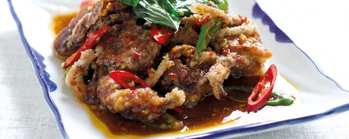 68: Soft Shell Crab with Chilli& Holy Basil